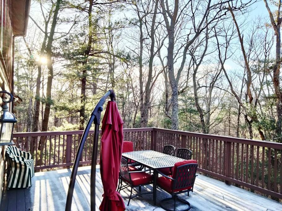 One Of A Kind Rustic Log Cabin Near Bryce Resort - Large Game Room - Fire Pit - Large Deck - Bbq Basye Exteriör bild