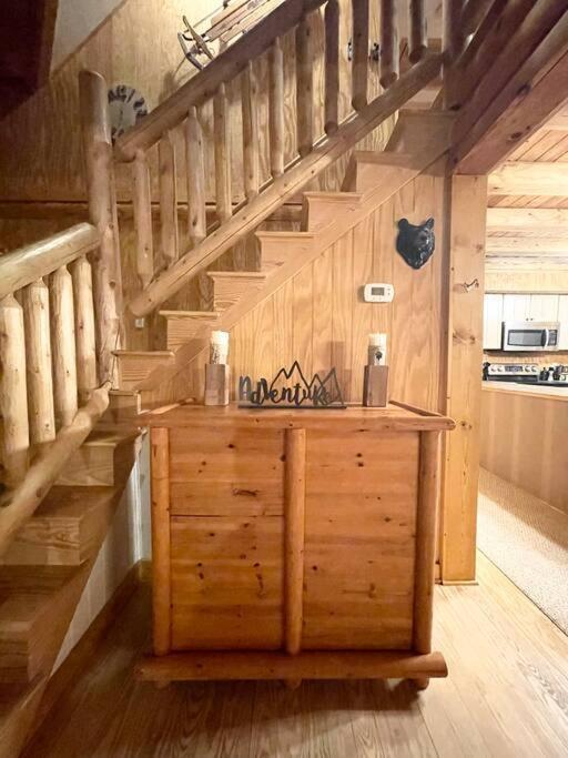 One Of A Kind Rustic Log Cabin Near Bryce Resort - Large Game Room - Fire Pit - Large Deck - Bbq Basye Exteriör bild