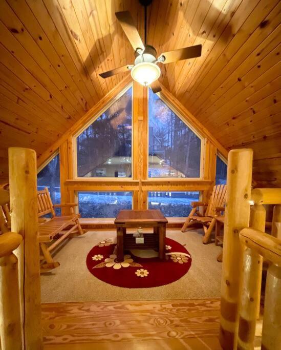 One Of A Kind Rustic Log Cabin Near Bryce Resort - Large Game Room - Fire Pit - Large Deck - Bbq Basye Exteriör bild