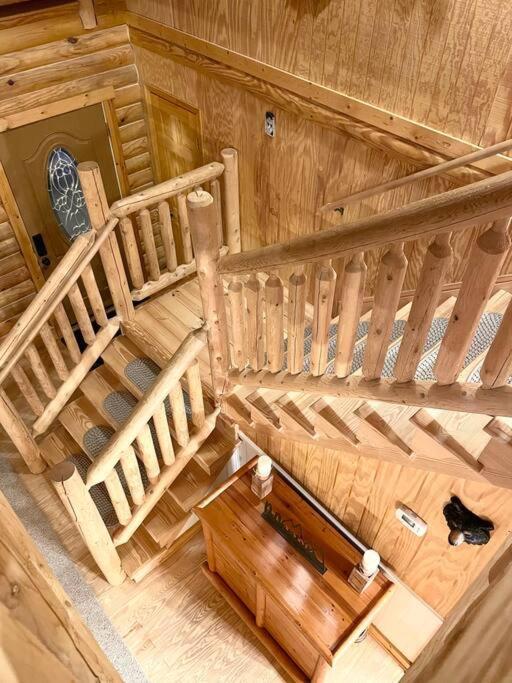 One Of A Kind Rustic Log Cabin Near Bryce Resort - Large Game Room - Fire Pit - Large Deck - Bbq Basye Exteriör bild