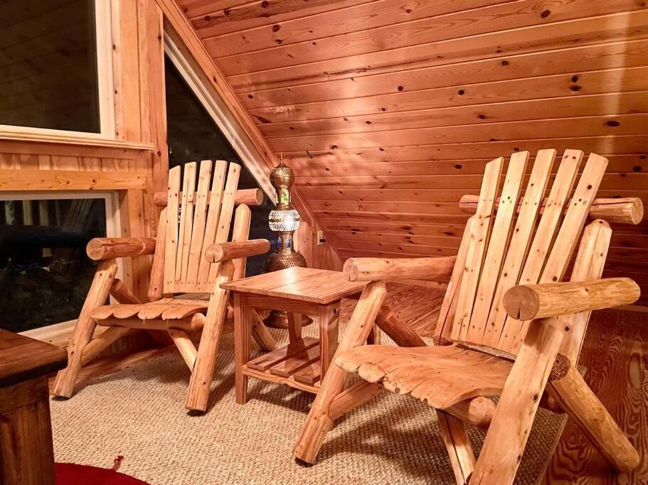 One Of A Kind Rustic Log Cabin Near Bryce Resort - Large Game Room - Fire Pit - Large Deck - Bbq Basye Exteriör bild